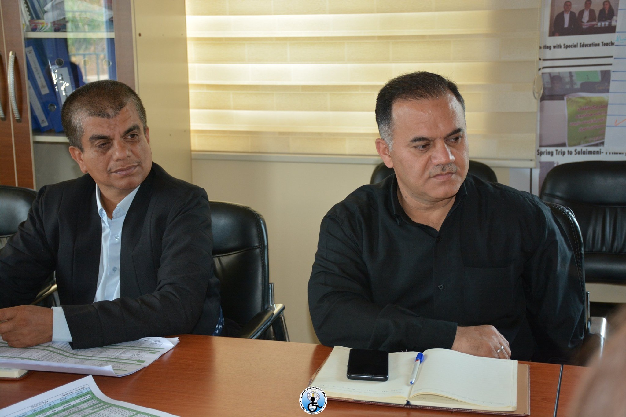 كۆبوونه‌وه‌ی هه‌فتانه‌ی ڕێكخراوی كه‌مئه‌ندامانی هه‌ڵه‌بجه‌