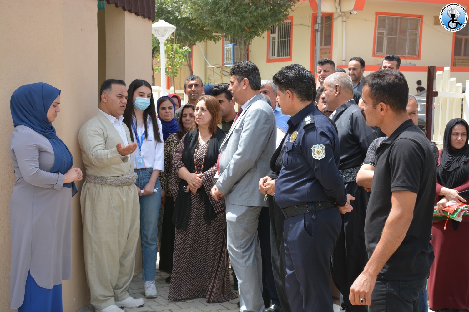 Abandoned park in Halabja turned into disability-friendly green space