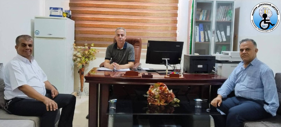 سەردانی ڕێکخراوی کەمئەندامانی هەڵەبجە بۆ بەڕێوەبەرایەتی گشتی پەروەردەی هەڵەبجە