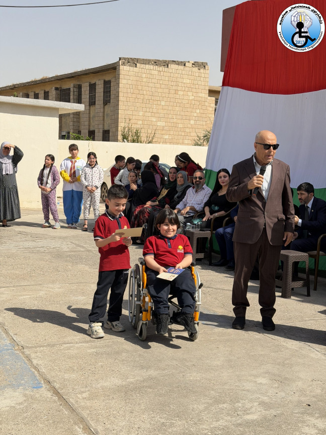 بەڕێوەچوونی چالاکیەک لەسەر کردنەوەی قوتابخانە لە قوتابخانەکانی هاوار و دلین لە شاری هەولێر