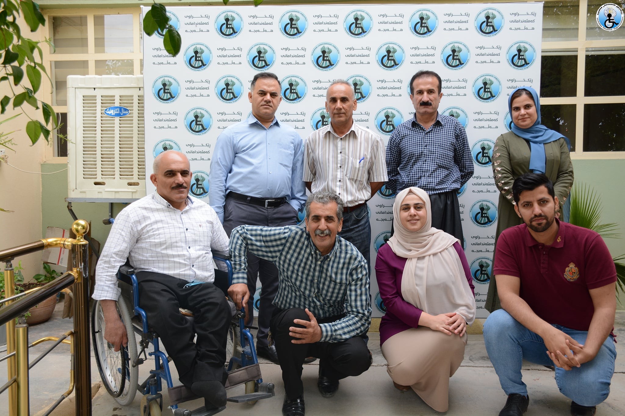 ڕێكخراوی كه‌مئه‌ندامانی هەڵەبجە وڕێکخراوی  منداڵ پارێزی كوردستان کۆبونەوە