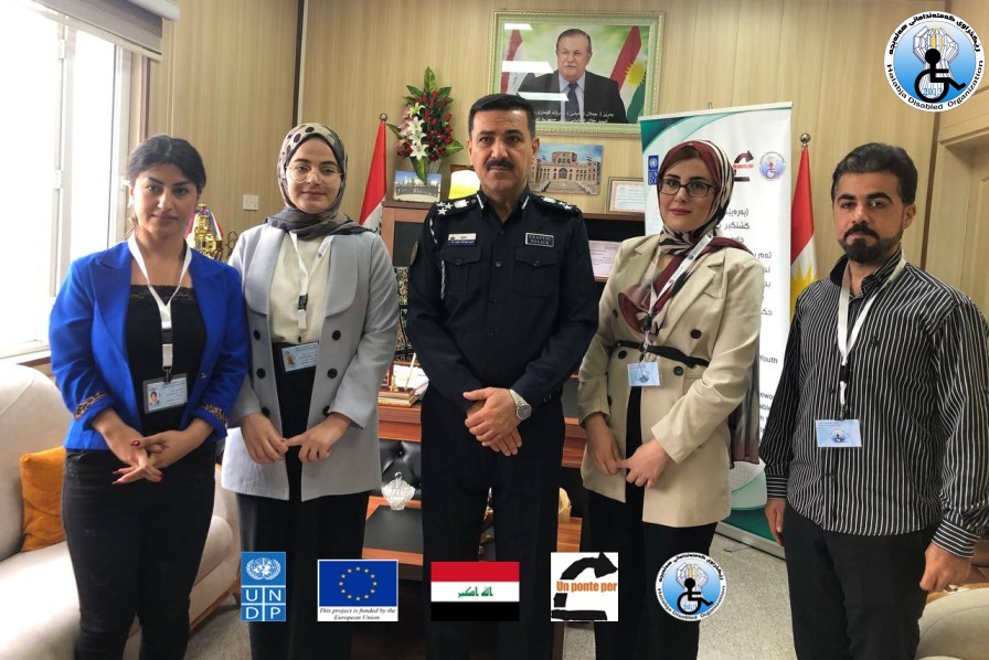سەردانیکردنی گەنجان و خۆبەخشانی ڕێکخراو بۆ بەڕێوبەرایەتی و فەرمانگە حکومیەکانی سنووری پارێزگای هەڵەبجە