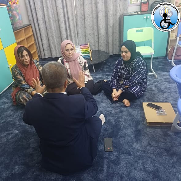 A training on inclusive rooms was held for special education teachers.