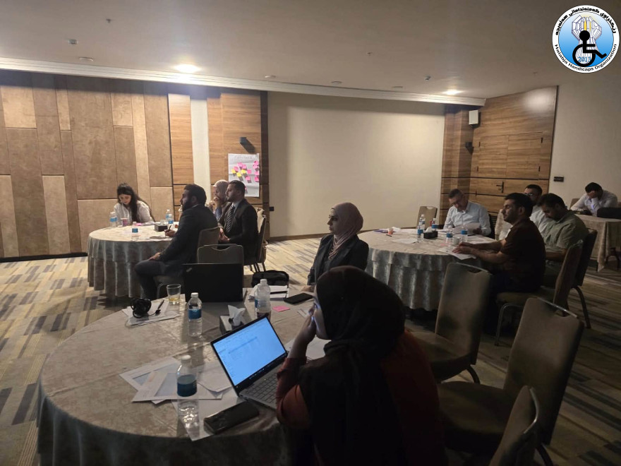 Halabja Disabled Organization (HDO) Participates in a Special session of the Global Network (Local SPACE)