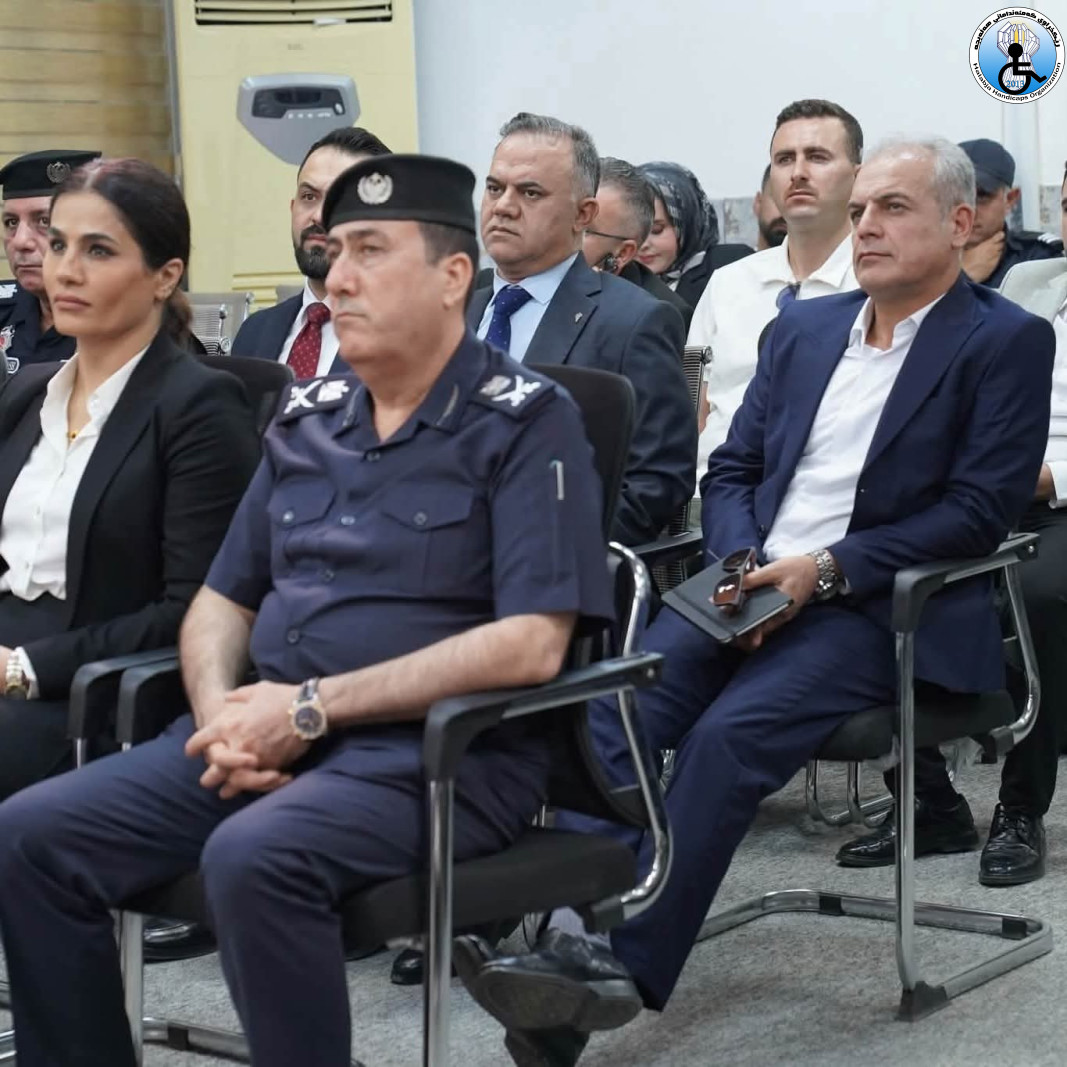 نوێنەری ڕێکخراوی کەمئەندامانی هەڵەبجە ئامادەی ڕێوڕەسمی کردنەوەی سەنتەری ڕەوانەکردنی نیشتمانی (NRM) بوو لە پارێزگای هەڵەبجە
