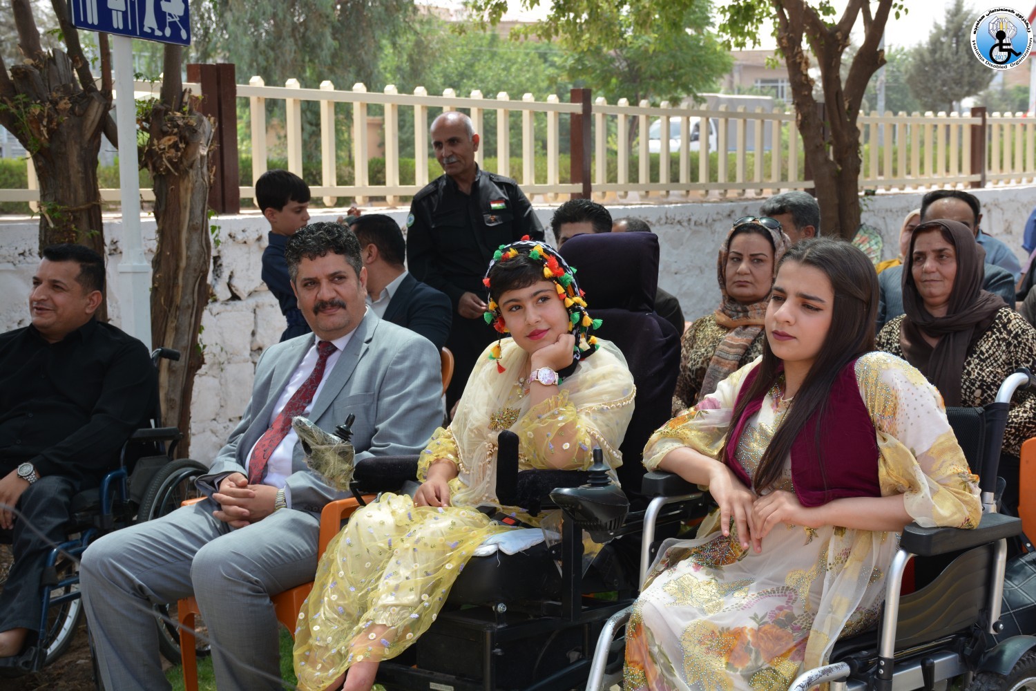 Abandoned park in Halabja turned into disability-friendly green space