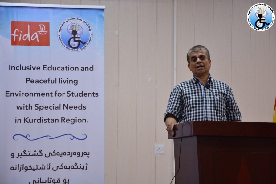 Meeting with parents of students with disabilities