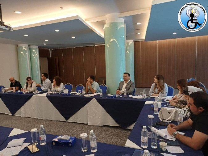 ڕێکخراوی کەمئەندامانی هەڵەبجە ڕاهێنانی (تەکنیک و کارامەیییەکانی کۆچینگ و مەنتۆرینگ)ی بە سەرکەوتوویی ئەنجامدا