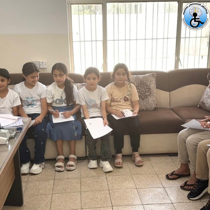 Halabja Disabled Organization organized an educational and entertainment activity in Erbil