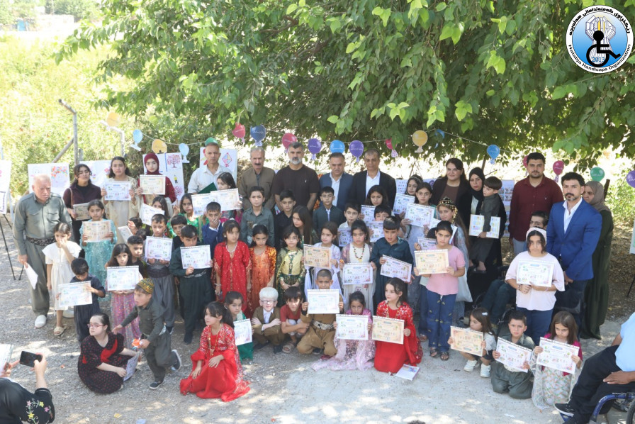 مەراسیمی کۆتاییهاتنی خولی هاوینەی «هاوڕێیانی منداڵەکەم»؛