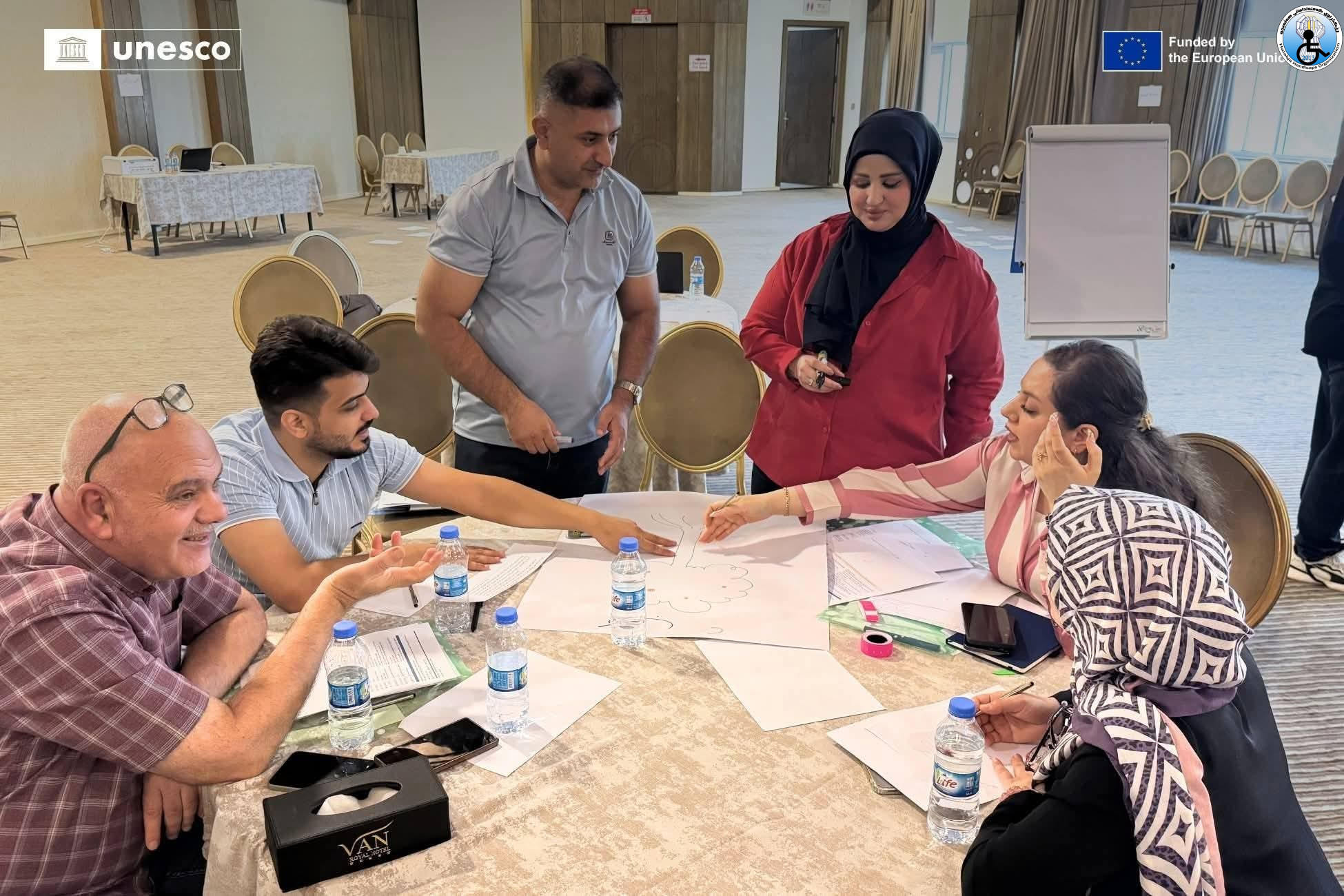 ڕێکخراوی کەمئەندامانی هەڵەبجە بەشداربوو لە خولێکی ڕاهێنان دەربارەی خوێندن لە بارو دۆخی فریا گوزاری دا.