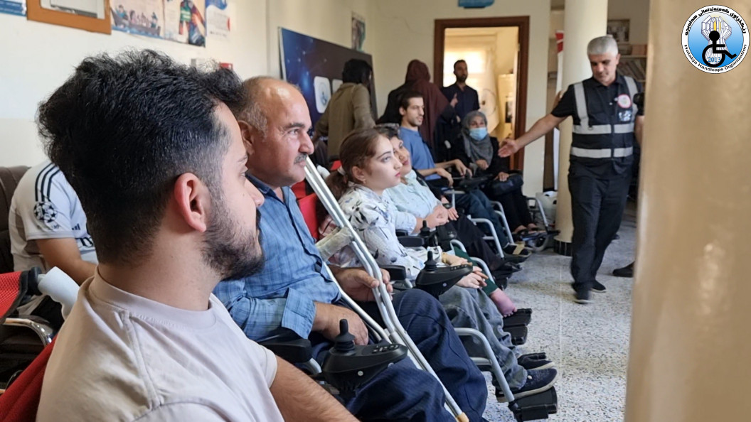 Distribution of 8 electric chairs to people with disabilities in Halabja