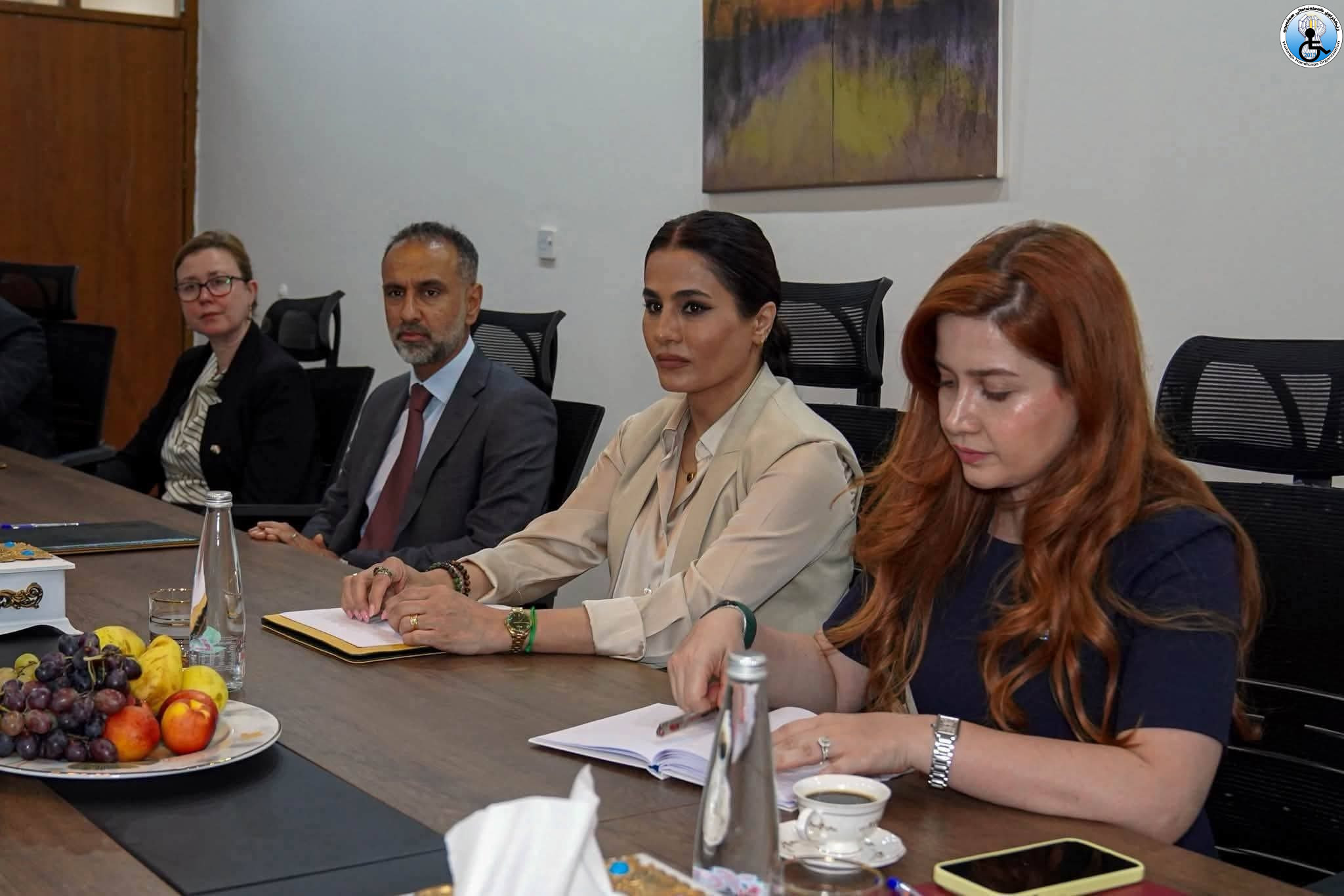 meeting to discuss the situation of Halabja, women, youth,  Piple with disabilities and the work and activities of civil society organizations