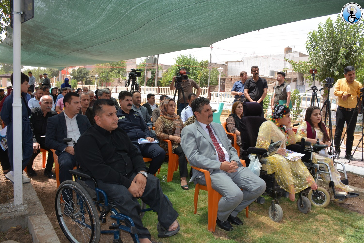 Abandoned park in Halabja turned into disability-friendly green space