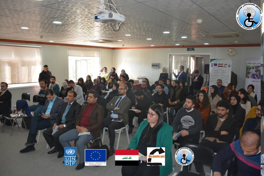 ڕێکخراوی کەمئەندامانی هەڵەبجە ۆرک شۆپێکی لە زانکۆی تیشکی نێودەوڵەتی ئەنجامدا.