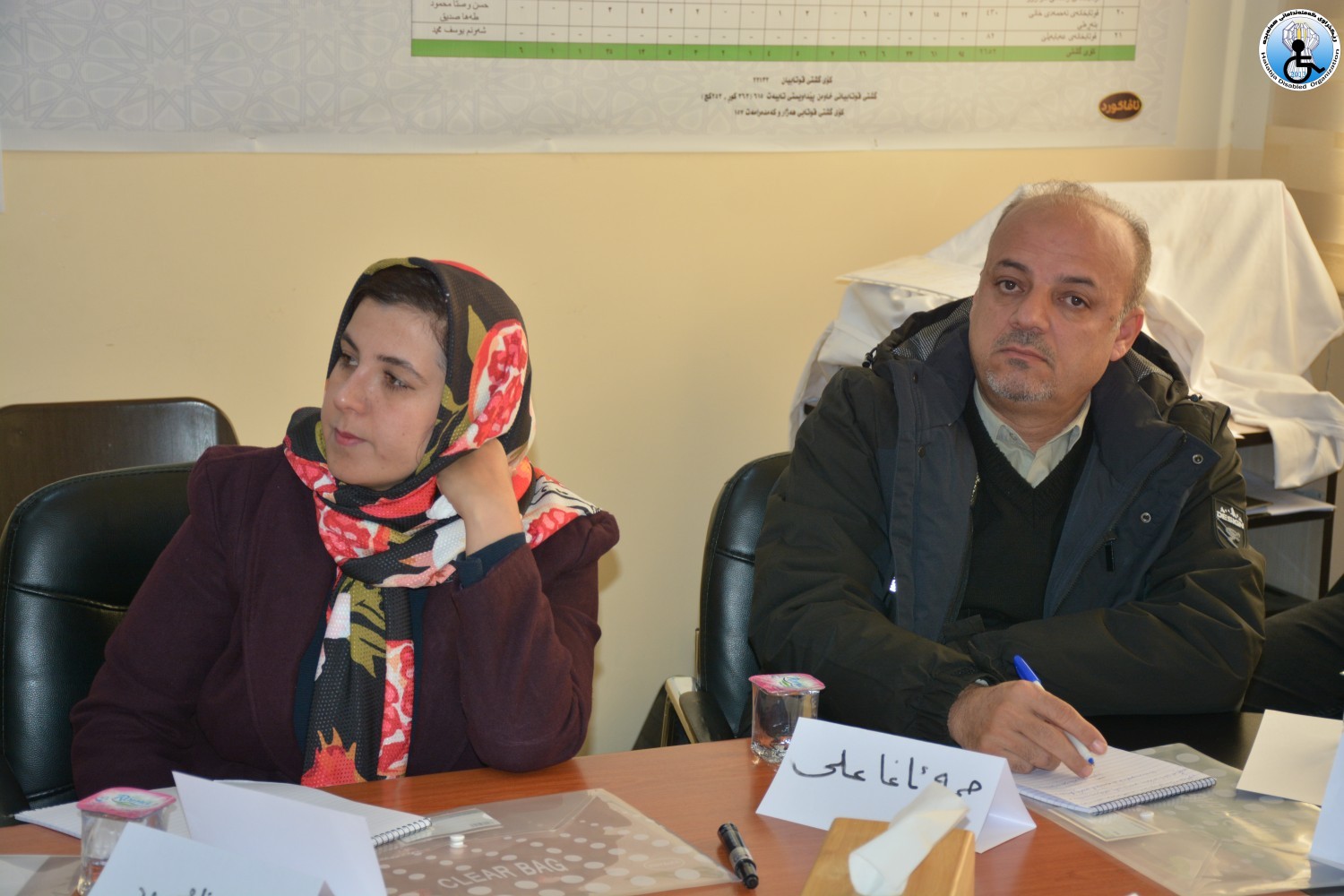 ئەنجامدانی ڕاهێنان بۆ (ڕێکخراوەکانی کۆمەڵگەی مەدەنی و گروپە خۆبەخشیەکانی سنوری هەڵەبجەو ناحیەی خورماڵ)