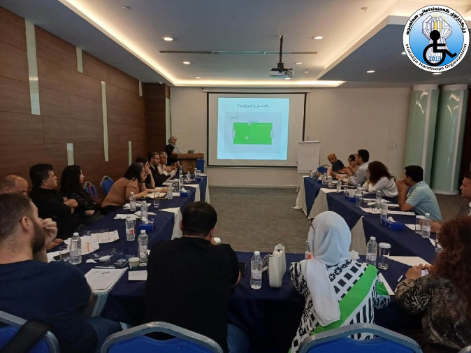 ڕێکخراوی کەمئەندامانی هەڵەبجە ڕاهێنانی (تەکنیک و کارامەیییەکانی کۆچینگ و مەنتۆرینگ)ی بە سەرکەوتوویی ئەنجامدا