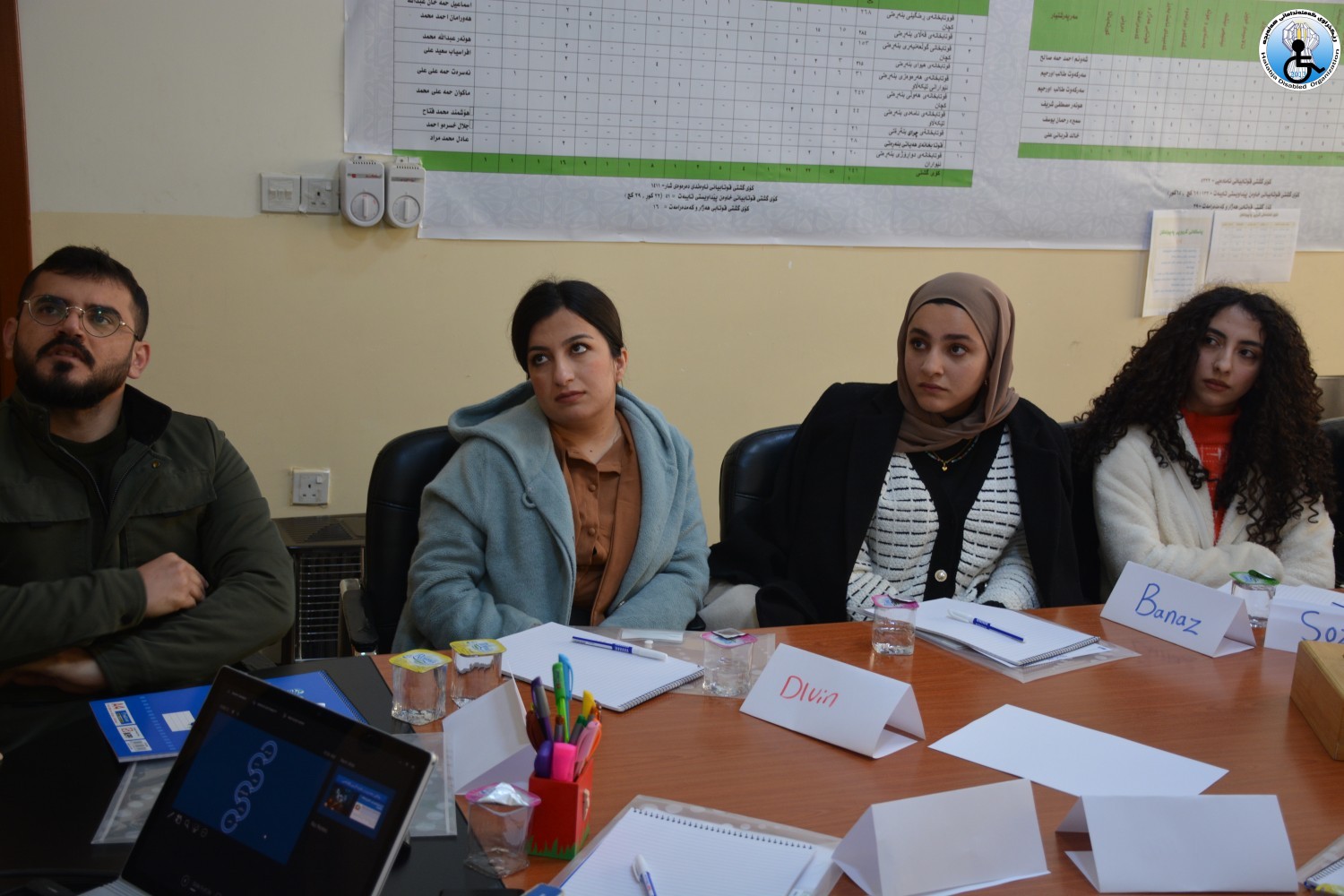 Conducting training for (civil society organizations and volunteer groups in Halabja and Khurmal district)