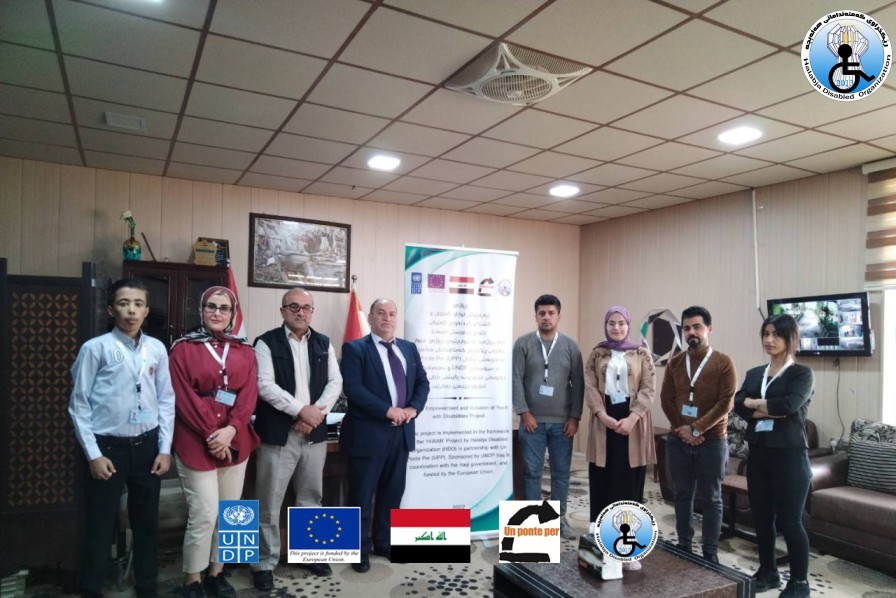سەردانیکردنی گەنجان و خۆبەخشانی ڕێکخراو بۆ بەڕێوبەرایەتی و فەرمانگە حکومیەکانی سنووری پارێزگای هەڵەبجە