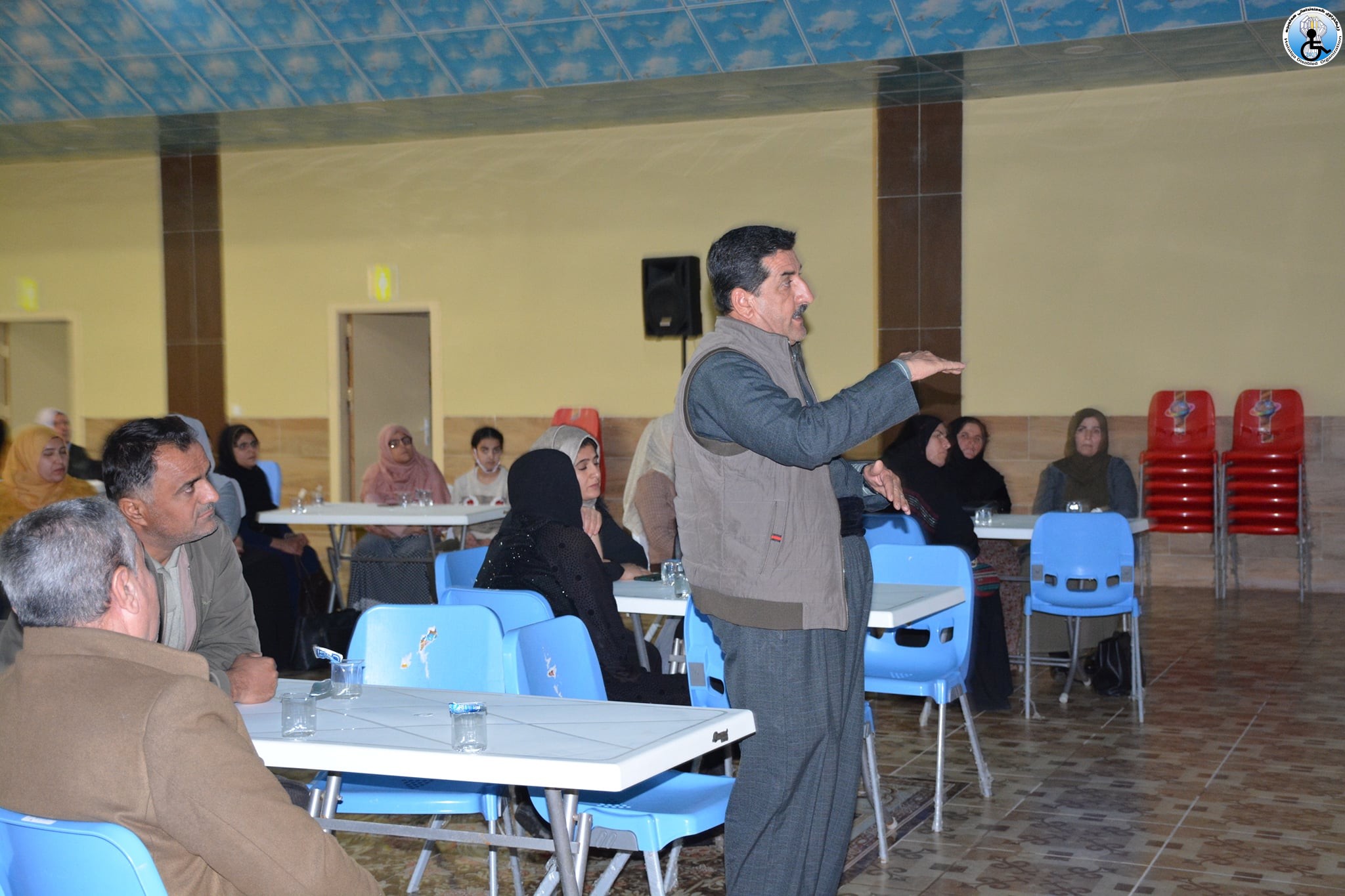 Arranging a training for families with CwDs on stutter techniques and behaviour therapy