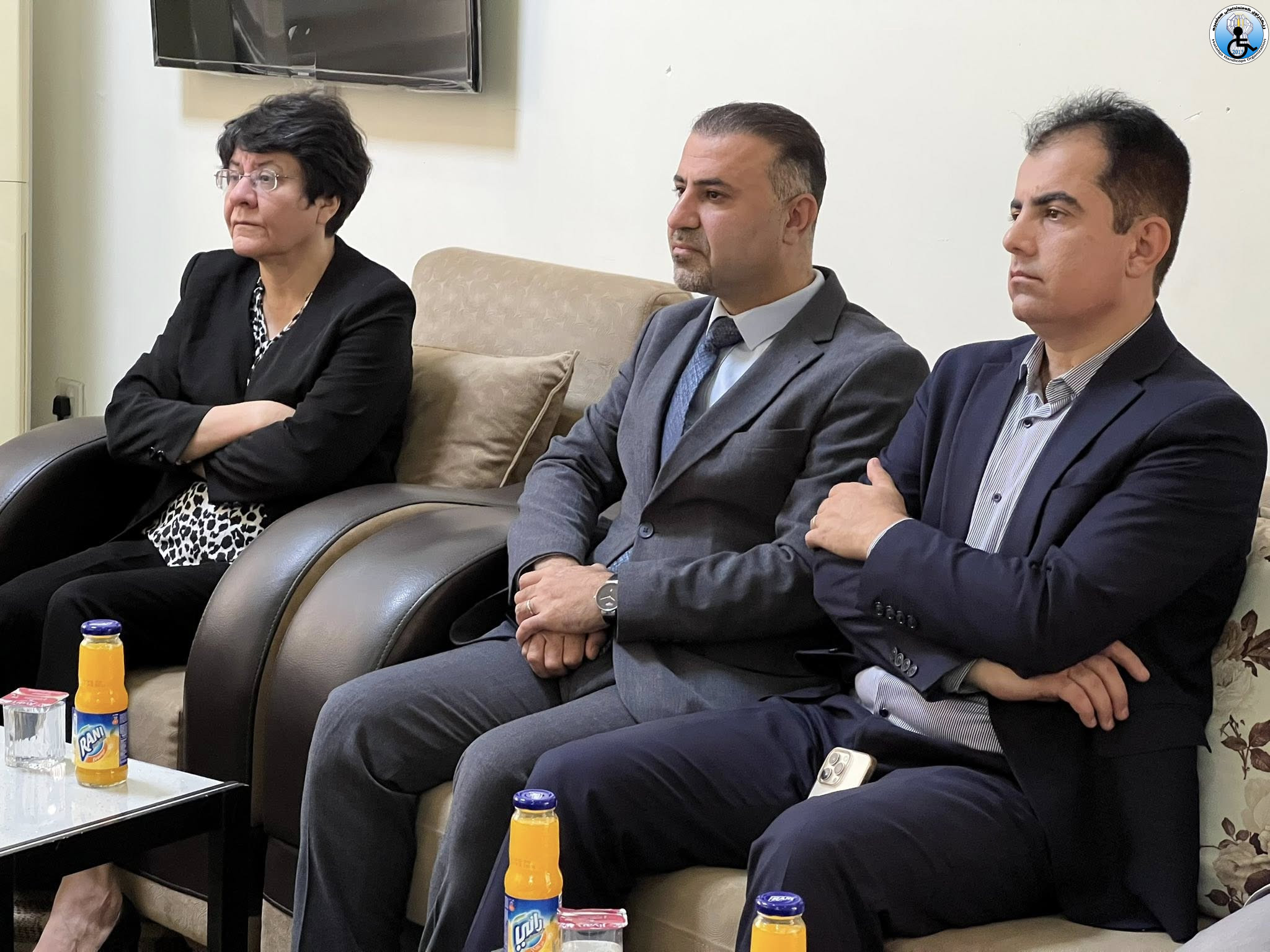 Halabja Disabled Organization received the Minister of Labor and Social Affairs of the Kurdistan Region ‎
