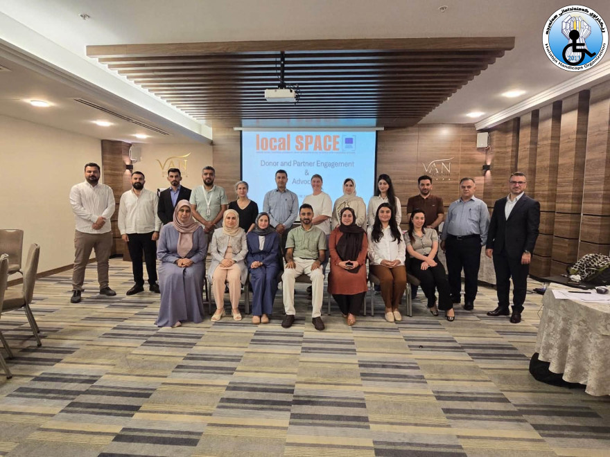 ڕێکخراوی کەمئەندامانی هەڵەبجە بەشداری لە کۆبوونەوەیەکی تایبەتی تۆڕی جیهانی (Local SPACE) كرد