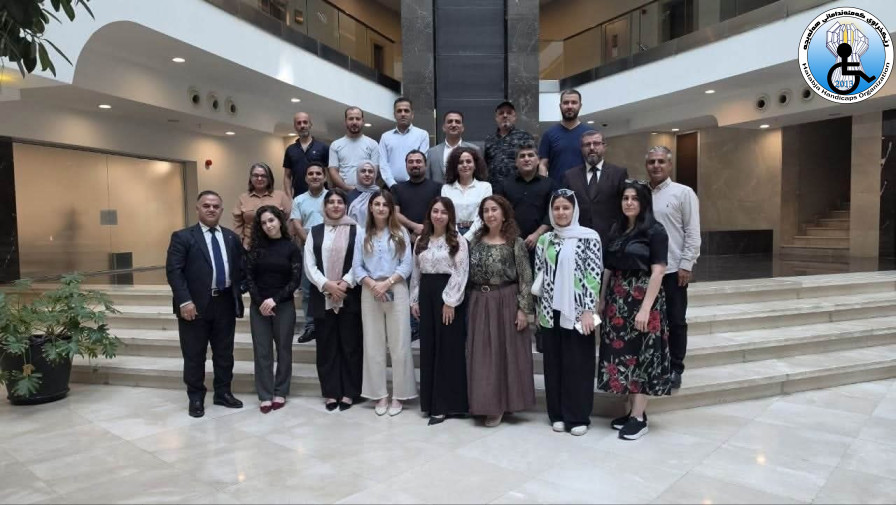 ڕێکخراوی کەمئەندامانی هەڵەبجە ڕاهێنانی (تەکنیک و کارامەیییەکانی کۆچینگ و مەنتۆرینگ)ی بە سەرکەوتوویی ئەنجامدا