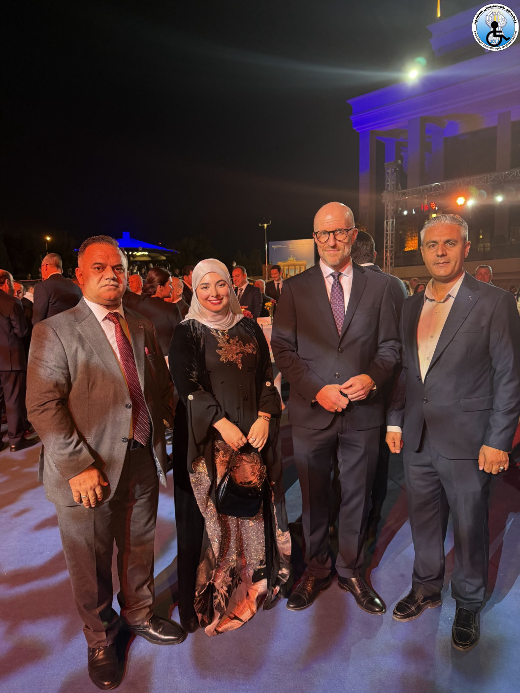Halabja Disabled Organization Participates in German Unity Day Ceremony